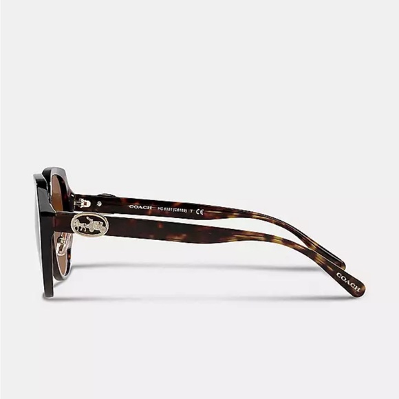 Coach Horse And Carriage Oversized Round Sunglasses!! - Picture 3 of 4